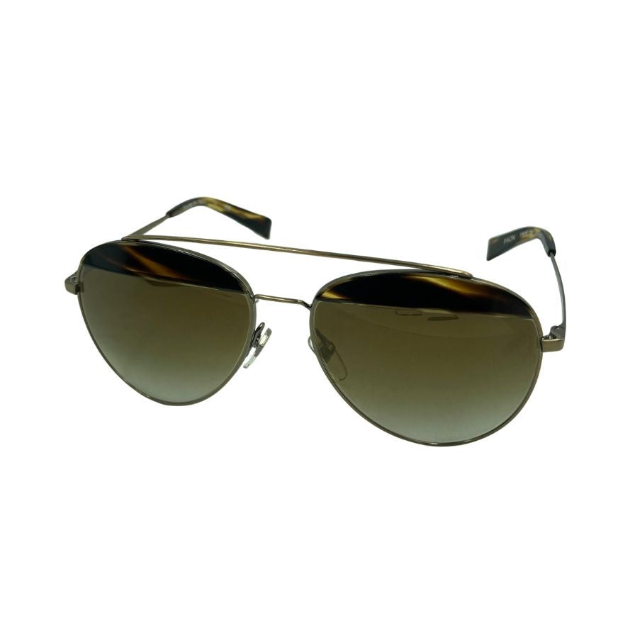 アランミクリ × オリバーピープルズ サングラス 0A04004 ティアドロップ 総柄 ブラウン系 メンズ alain mikli × oliver peoples【AFI2】