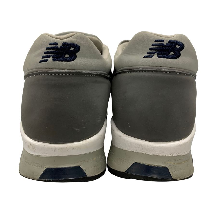 中古◆ニューバランス スニーカー M1500UKG ローカット グレー×ネイビー メンズ サイズ28cm NEW BALANCE【AFC2】