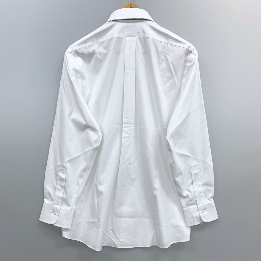 極美品◆ブルックスブラザーズ シャツ レギュラー 15-31 メンズ サイズ15 ホワイト BROOKS BROTHERS 【AFB45】
