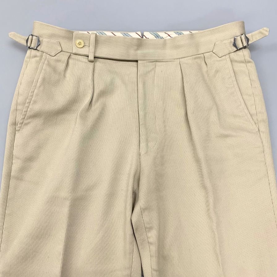 ヒッチマン トラウザーズ クラブ スラックス コットン メンズ ベージュ ワンサイズ Hitchman Trousers Club 【AFB32】