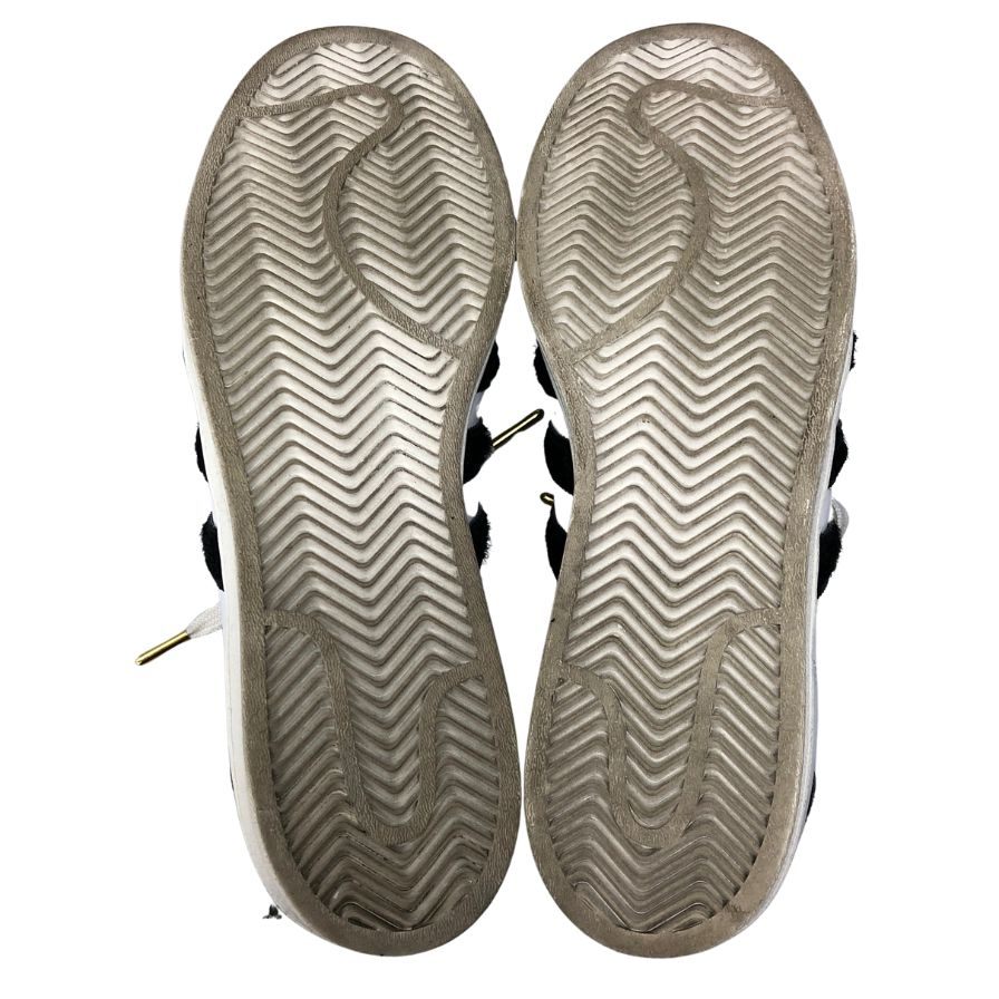 アディダスオリジナルス スーパースター FW4432 ブラック/ホワイト 27.5cm フェイクファー メンズ ADDIDAS SUPERSTAR 約27.5cm【AFD7】