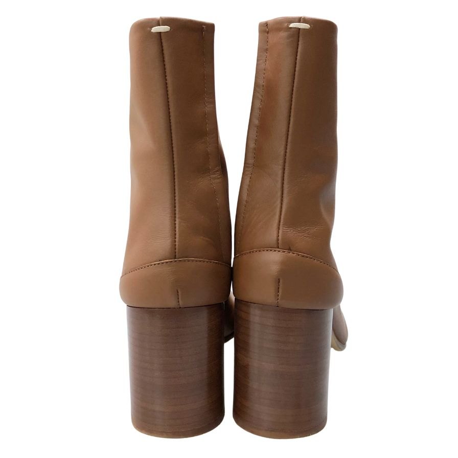 メゾンマルジェラ レザーブーツ 足袋 レディース サイズ35 ブラウン MAISON MARGIELA 約22.5cm【AFD2】