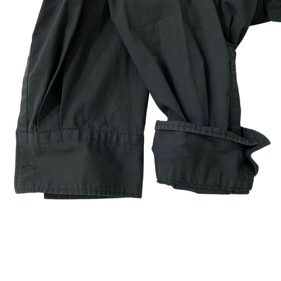 美品◆ワイスリー アディダス クラシックロングシャツ FN3374 コットン ナイロン ブラック系 メンズ サイズS Y-3 adidas 【AFB4】