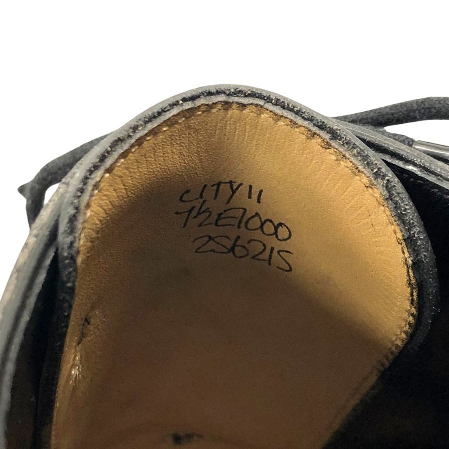 ジョンロブ レザーシューズ シティ2 サイズ7.5E ブラック JOHN LOBB ビジネスシューズ 約26.0cm【LA】【中古】
