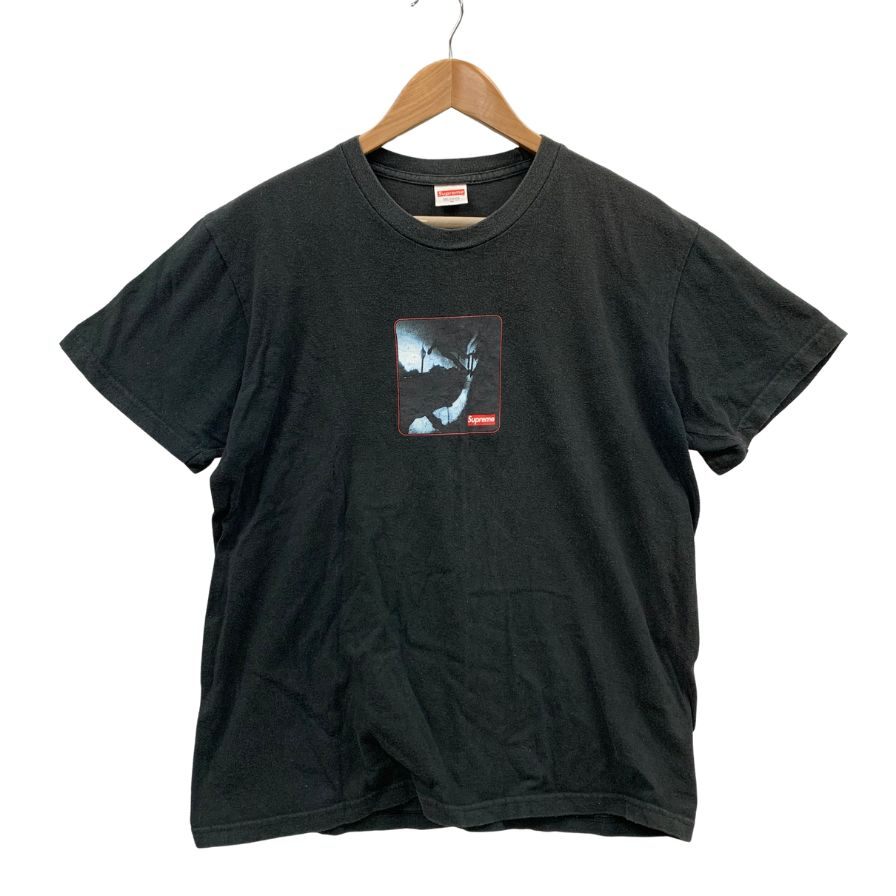 中古◆シュプリーム Tシャツ Shadow Tee プリント ブラック系 サイズM メンズ Supreme 【AFB4】