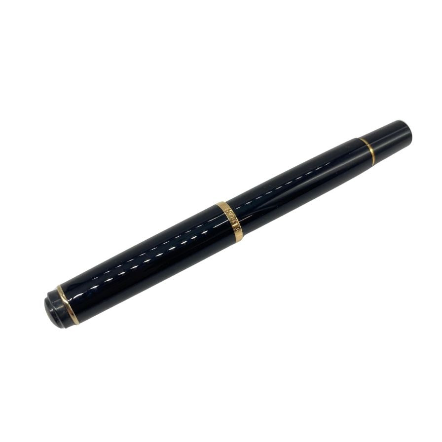 ペリカン 万年筆 クラシック M200 F字 ブラック ゴールド PELIKAN【AFI3】