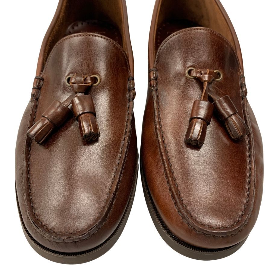 パラブーツ タッセルローファー ユナイテッドアローズ別注 メンズ ブラウン サイズ8 0123 Paraboot×UNITED ARROWS 約26.5cm【AFD12】