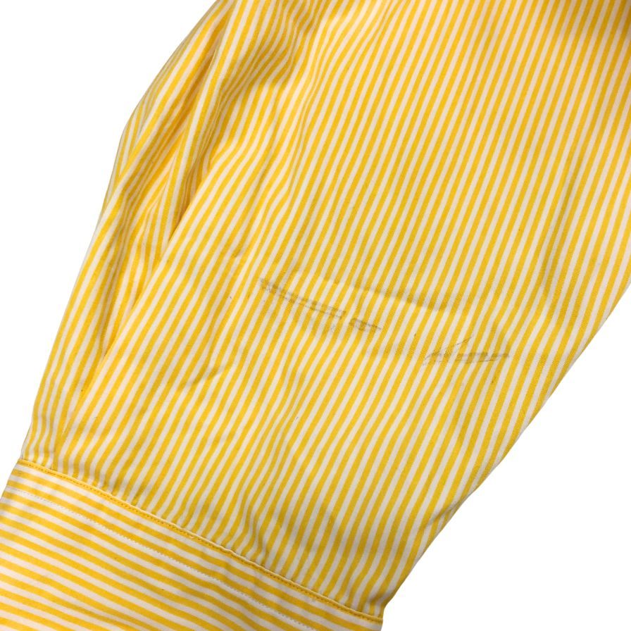 ラルフローレン 90S 長袖シャツ ストライプ イエロー系 サイズ18 Ralph Lauren【LA】