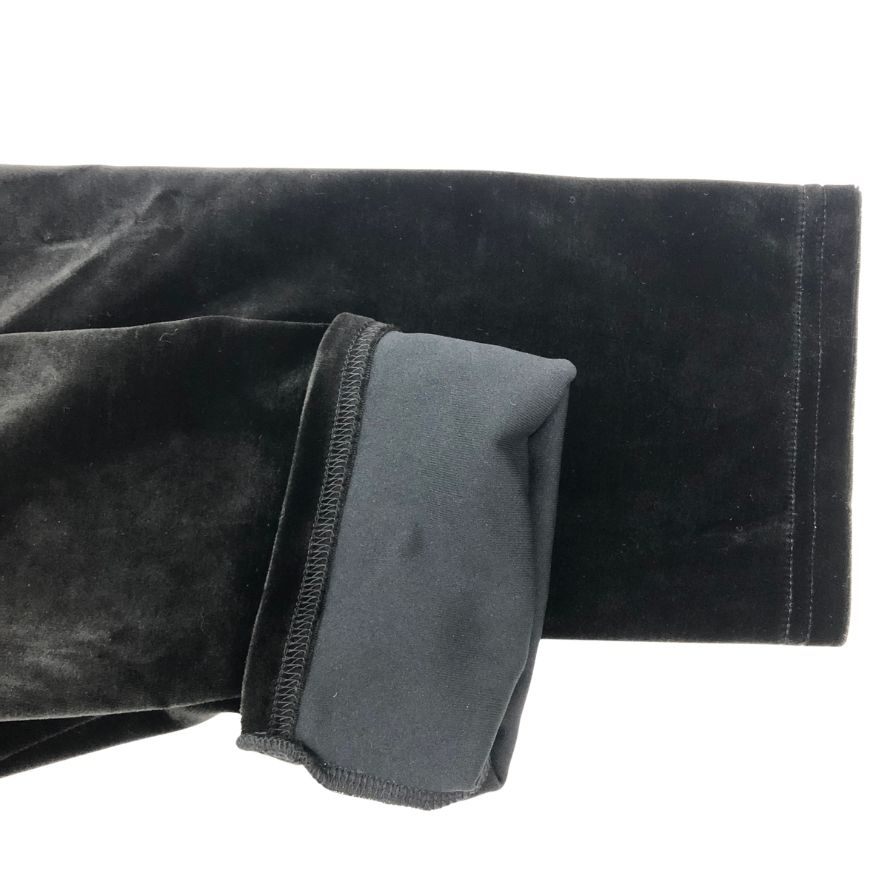 美品◆ベロアノワールバイフォクシー ニューヨーク カーディガン ベロア ボレロ ストレッチ 26978 ブラック レディース サイズ40 VELOUR NOIR by FOXEY NEWYORK 【AFB8】