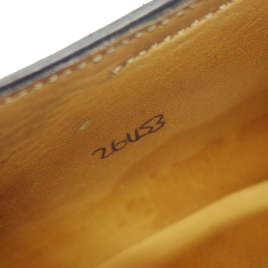 中古◆ジョンロブ レザーシューズ ストレートチップ シティ 8695ラスト メンズ 8.5E 黒 JOHN LOBB CITY【LA】