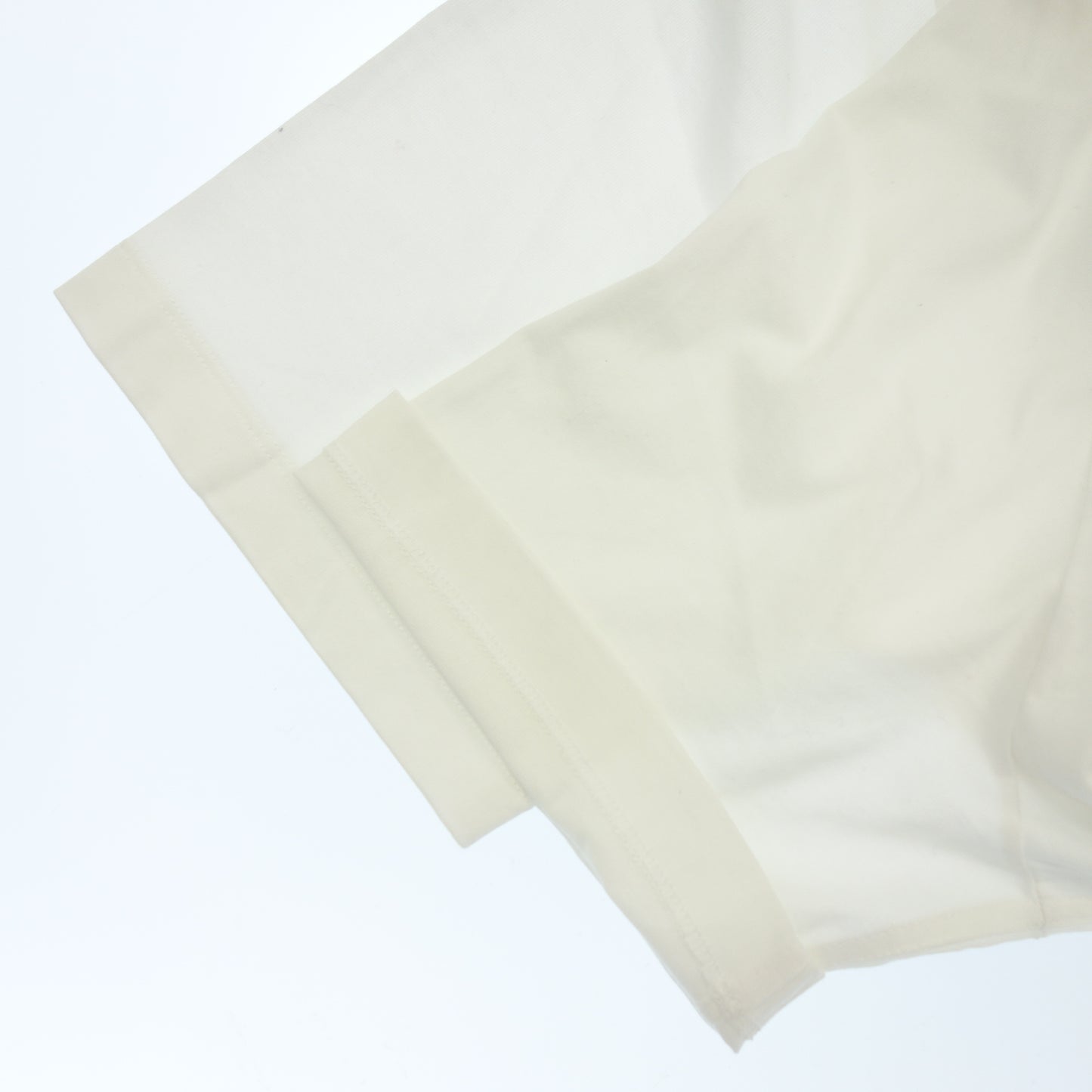 美品◆エルメス Tシャツ メガシャリオ プリント 22SS メンズ ホワイト系 サイズS HERMES【AFB31】
