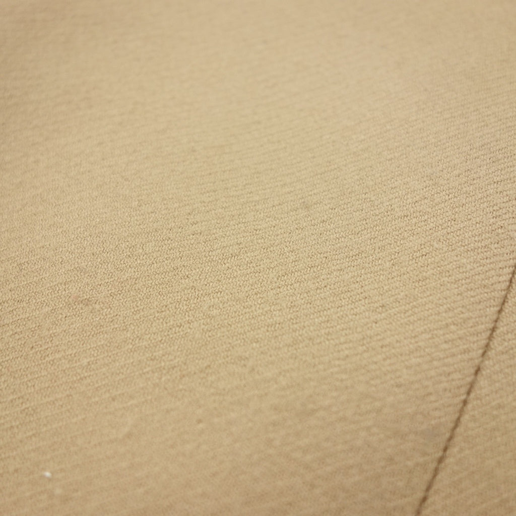 美品◆バーバリー ロンドン ピーコート 裏地チェック ウール レディース ベージュ系 サイズ38 BURBERRY LONDON【AFB34】