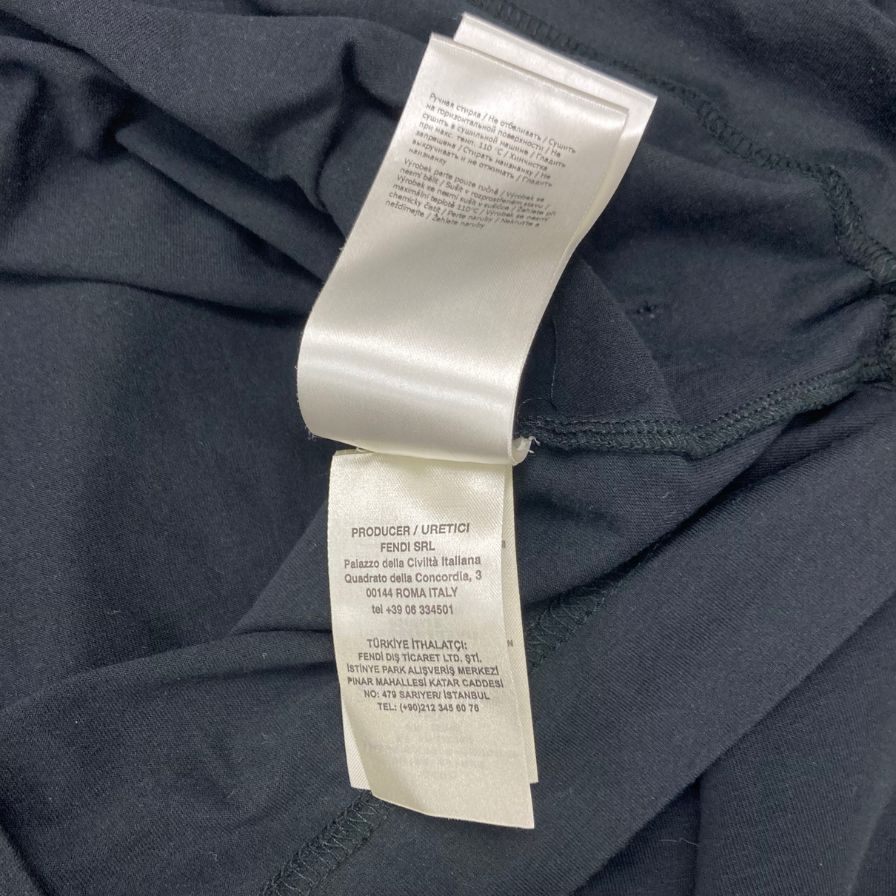 フェンディ 21SS Tシャツ ブラック サイズXXL 12CPF₋21-604 FENDI【AFB14】