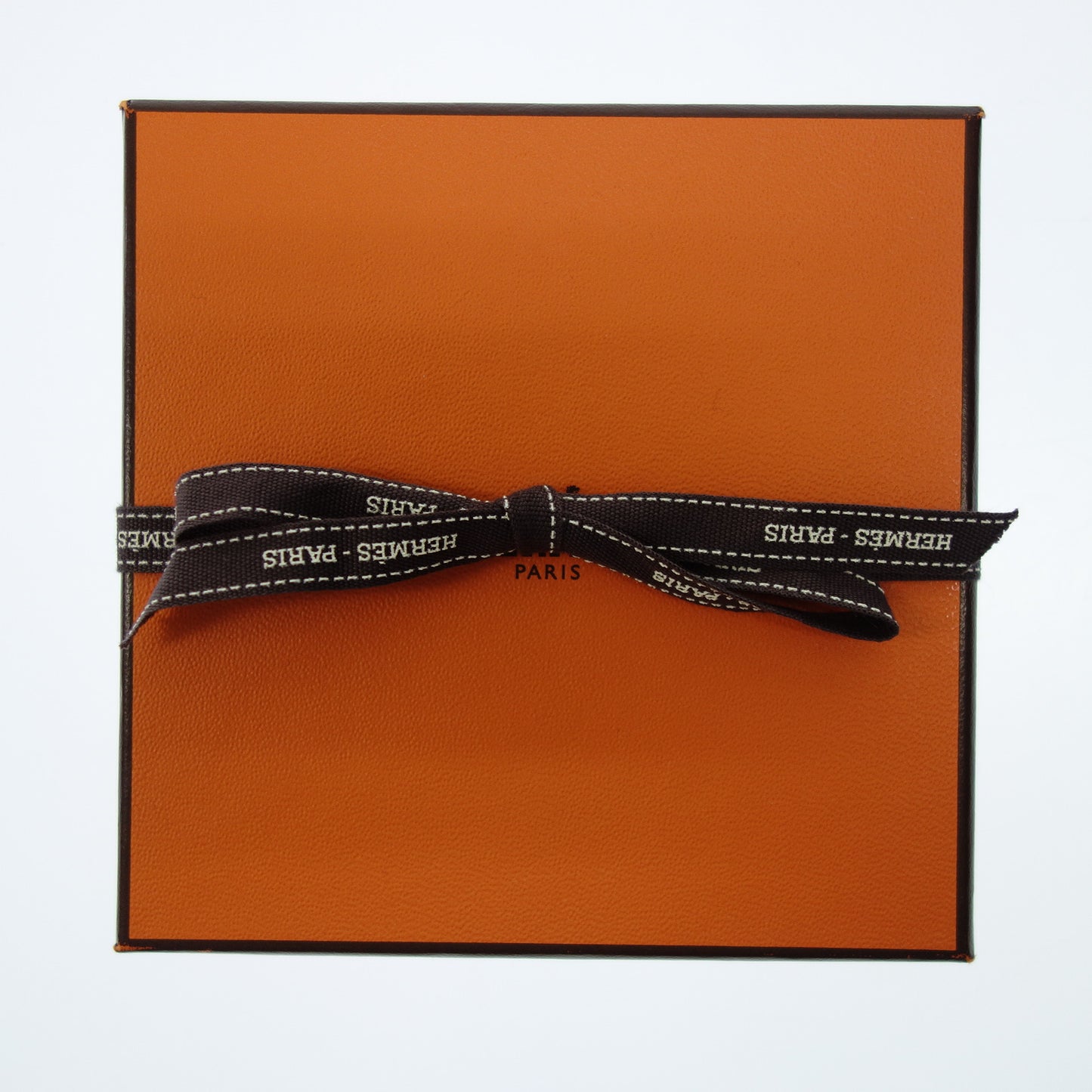 エルメス カレナノ BRIDES de GALA 式典用馬勒 スカーフ レディース オレンジ/ホワイト HERMES【AFI11】【中古】