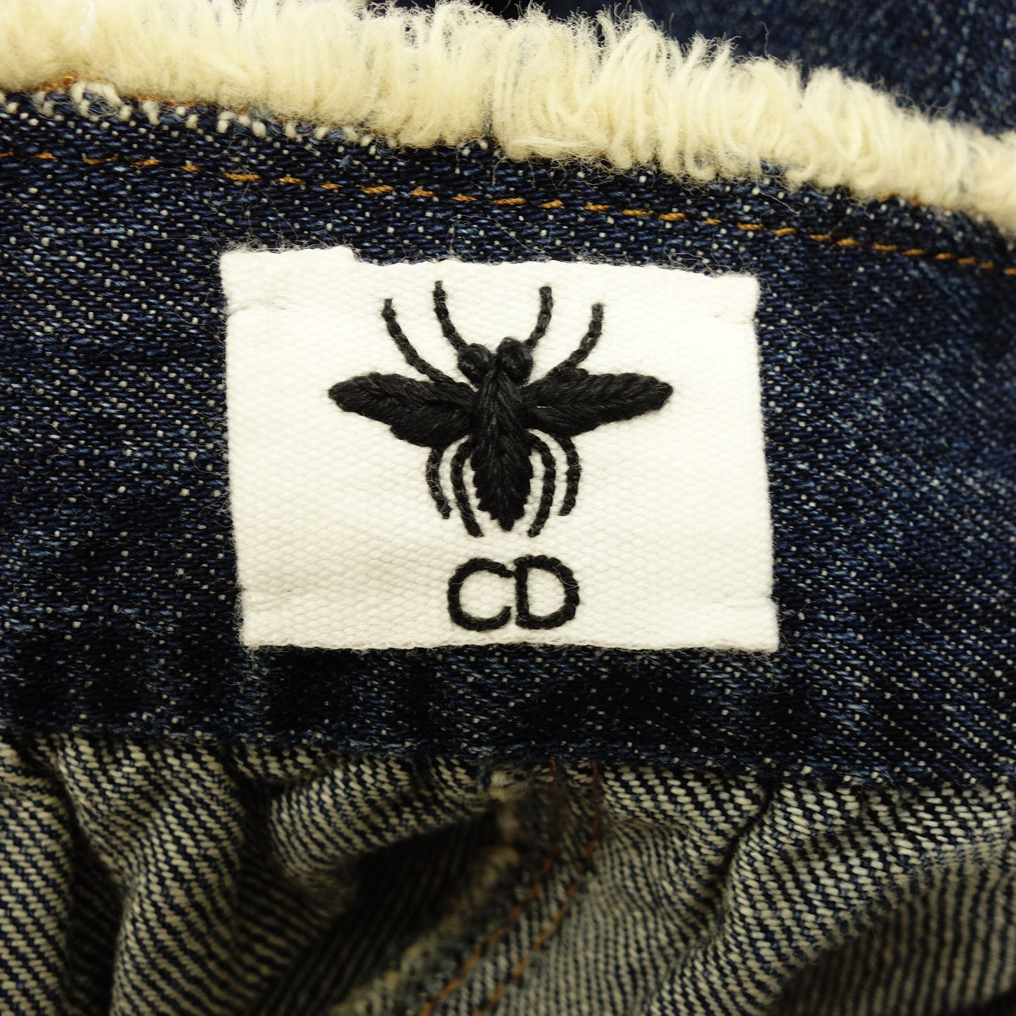 美品◆クリスチャンディオール デニムスカート マキシスカート 012A06A3232 ブルー サイズ40 レディース Christian Dior【AFB32】