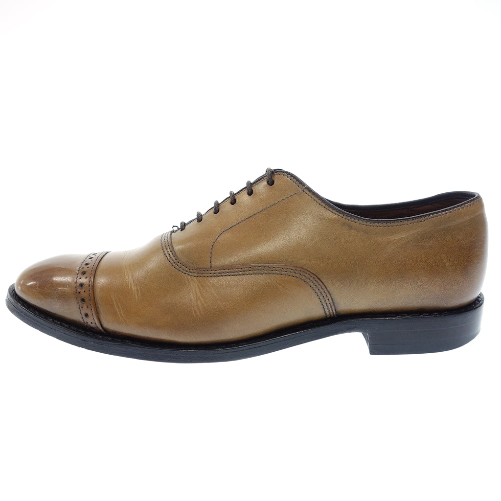 美品◆アレン エドモンズ レザーシューズ ストレートチップ 5706 メンズ 8.5 ブラウン ALLEN EDMONDS【AFD6】