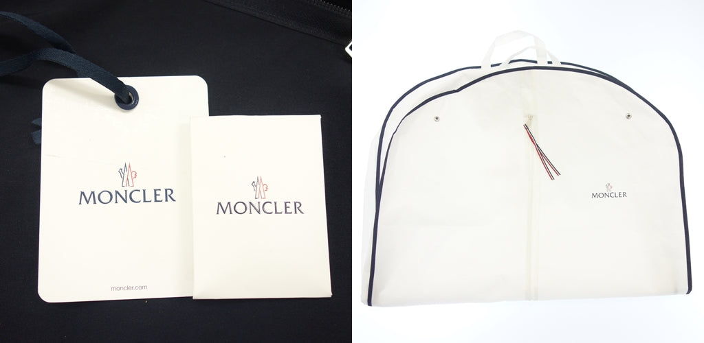 美品◆モンクレール ダウンジャケット ACANTHE H20911A00162 メンズ ネイビー サイズ2 MONCLER【AFA1】