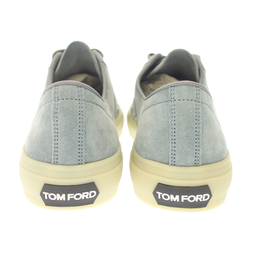 新品同様◆トムフォード スニーカー ローカット メンズ 9 グレー系 j0974t Tom Ford【AFD12】