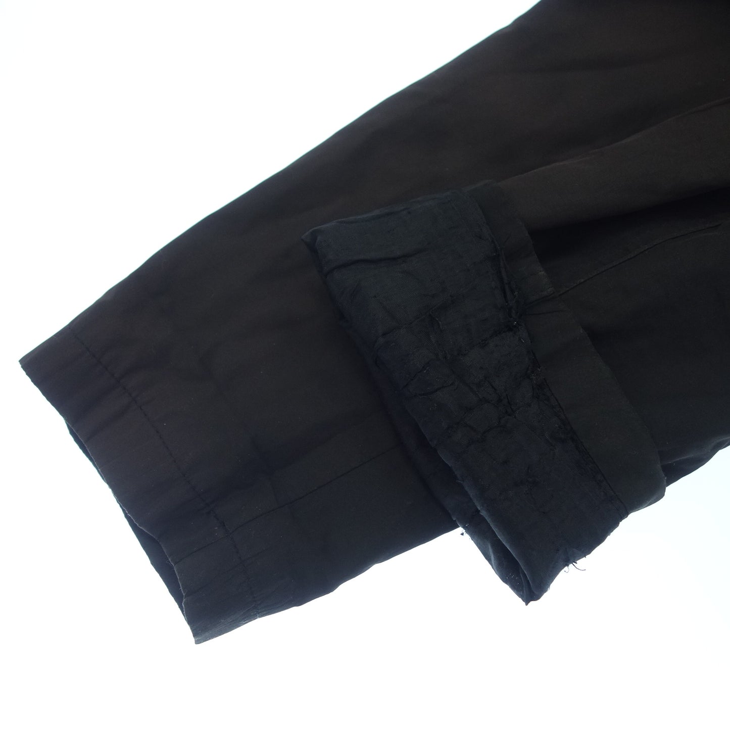 プラダ ナイロンジャケット ジップアップ レディース XL 黒 PRADA【AFB31】【中古】