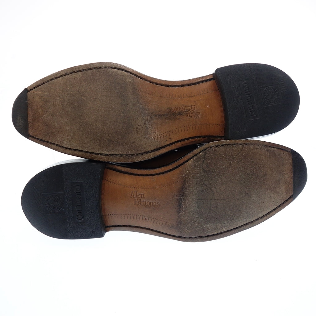 美品◆アレン エドモンズ レザーシューズ ストレートチップ 5706 メンズ 8.5 ブラウン ALLEN EDMONDS【AFD6】