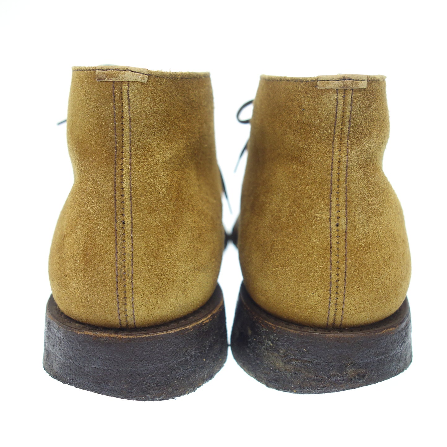 中古◆チャーチ レザーシューズ チャッカブーツ RYDER スエード メンズ 茶系 UK6F Church's【AFC22】