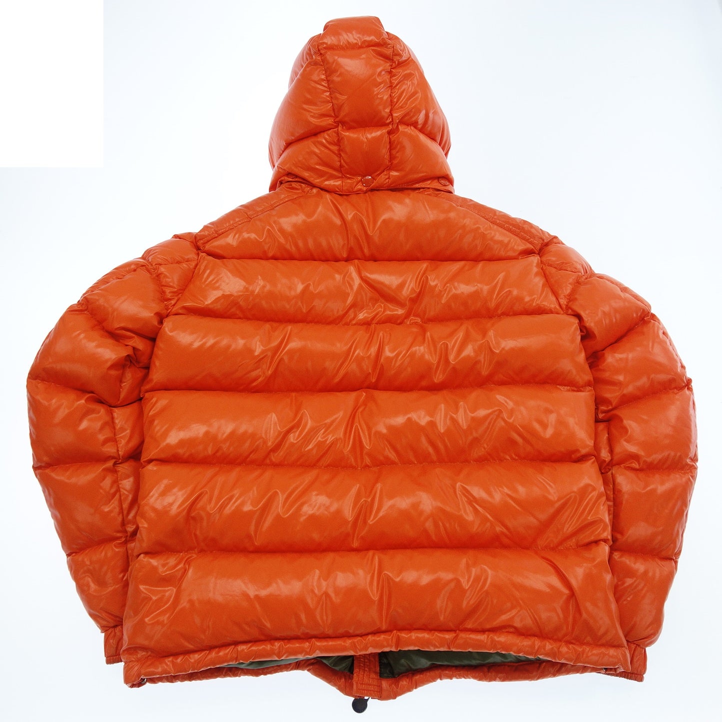 美品◆モンクレール ダウンジャケット 16AW MAYA サイズ4 オレンジ メンズ MONCLER【AFA2】