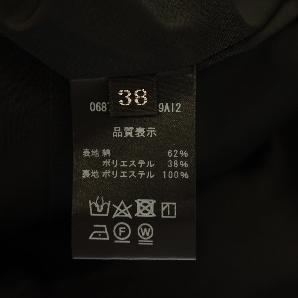 極美品◆デイジーリン フォクシー 06879 半袖ワンピース レディース ブラック サイズ38 DAISY LIN For FOXEY【AFB3】