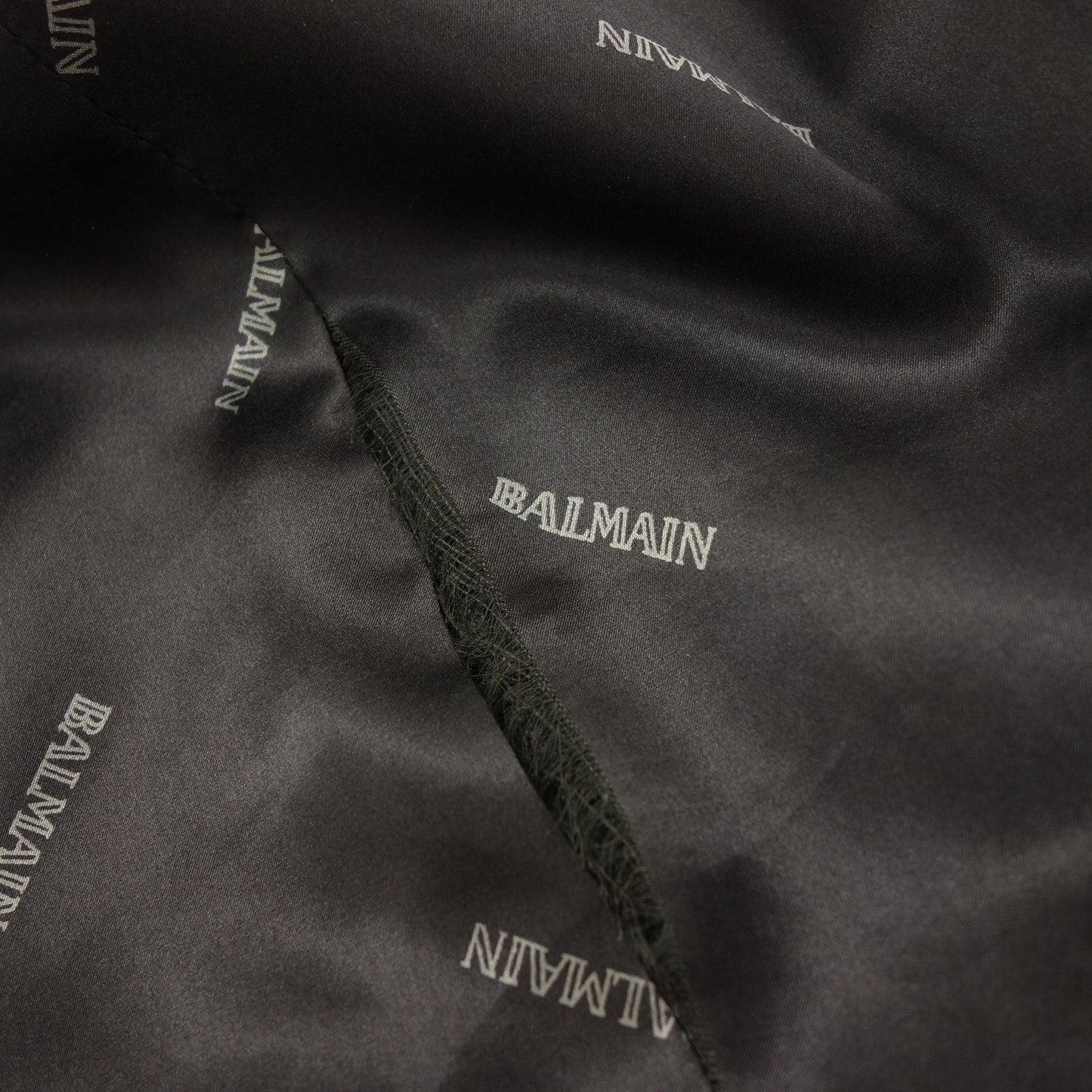 バルマン ガウンコート カシミヤ フォックス レディース グレー 9 BALMAIN【AFF22】【中古】