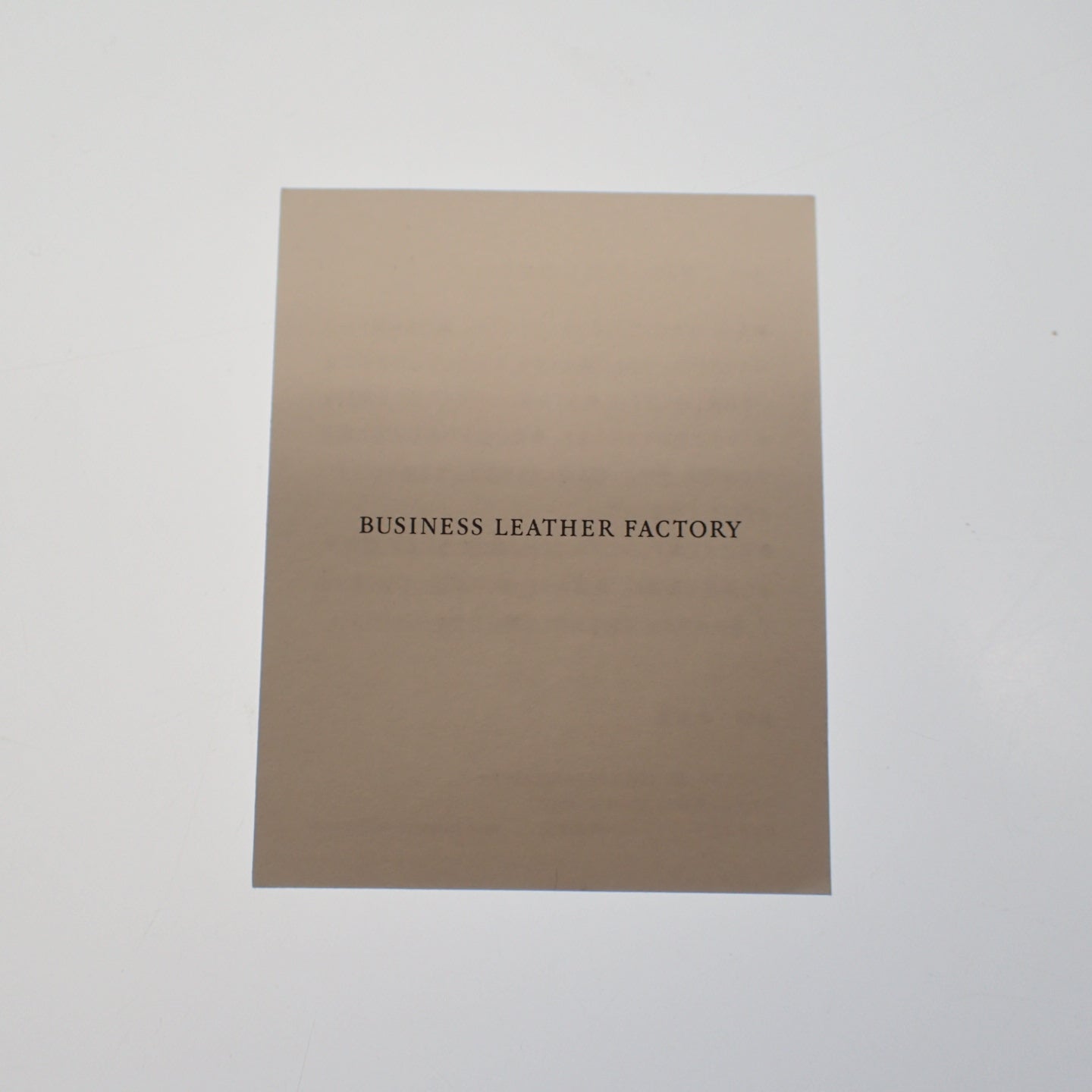 ビジネスレザーファクトリー ビジネスバッ グ トートバッグ ブラウン businessleatherfactory【AFE5】【中古】