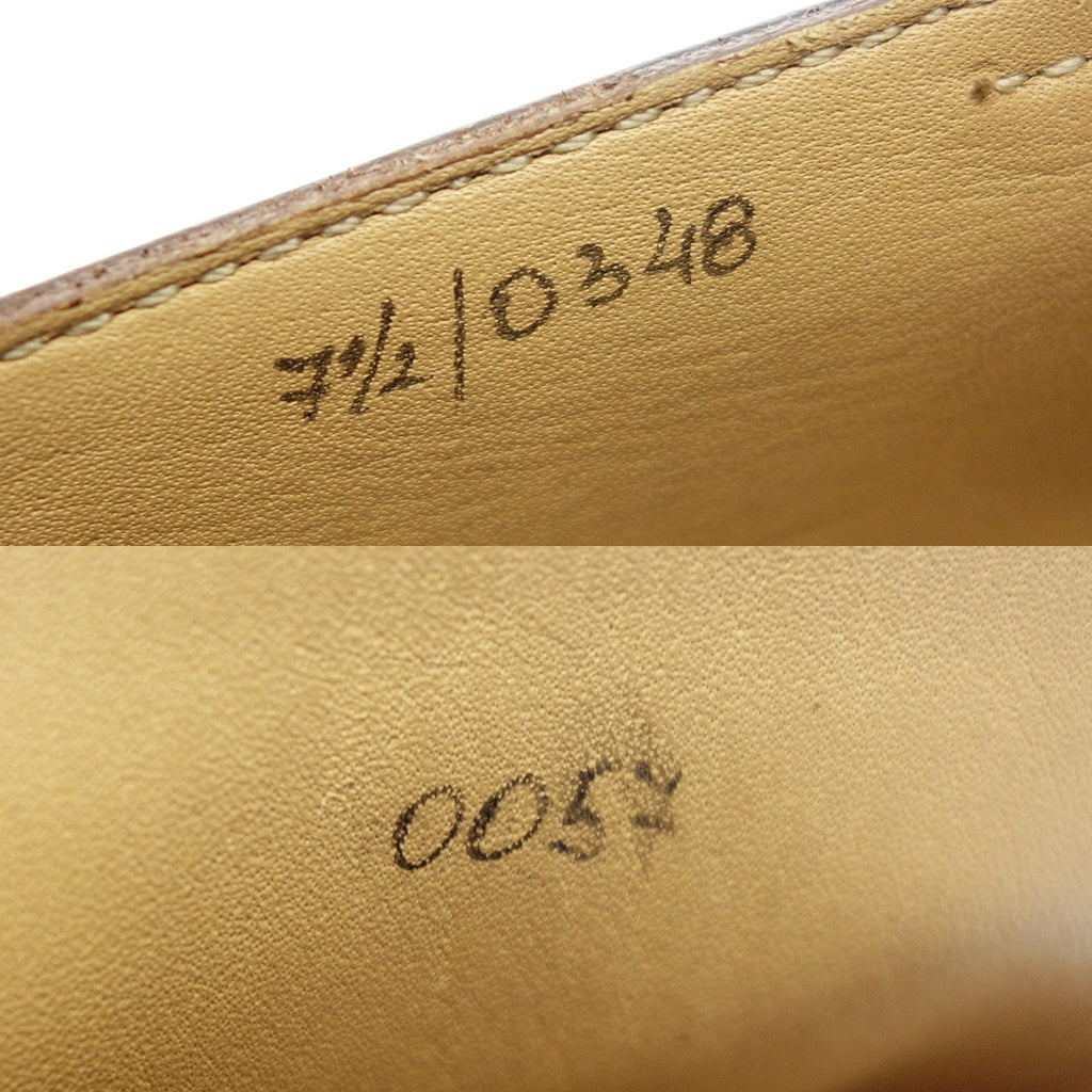 極美品◆ベルルッティ レザー ローファー アンディ 0348 メンズ サイズ7.5 茶系 Berluti ANDY【AFI12】