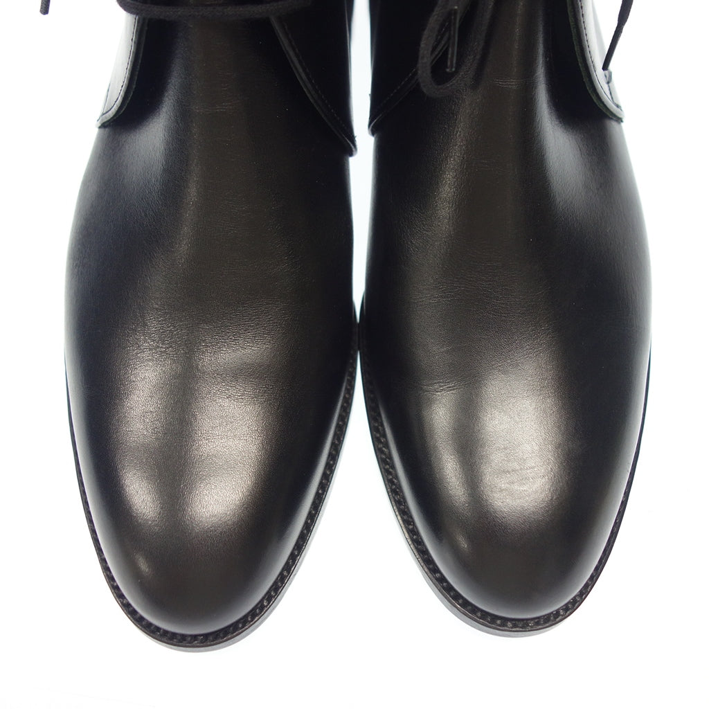 試着程度◆トリッカーズ レザーシューズ チャッカブーツ M7098 ブラック UK6 Tricker’s【LA】