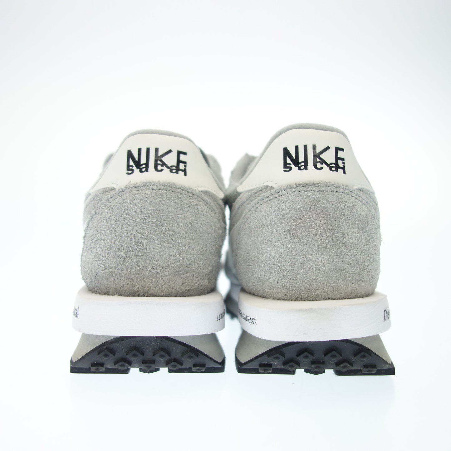 極美品◆ナイキ スニーカー FRAGMENT Sacai LD Waffle Light Smoke Grey DH2684-001 メンズ 26 グレー NIKE【AFD2】