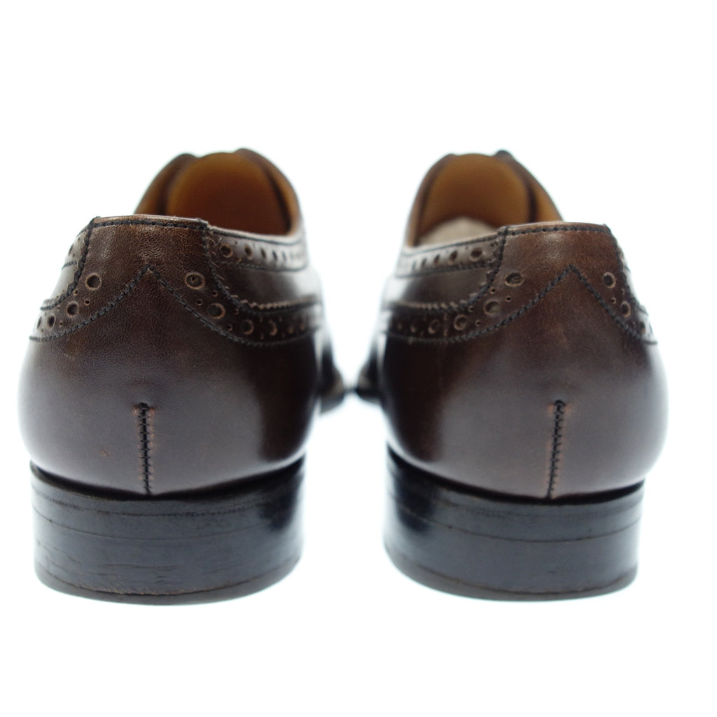中古◆ジェイエムウエストン レザーシューズ パンチドキャップトゥ 310 メンズ 6 ブラウン J.M.WESTON【LA】
