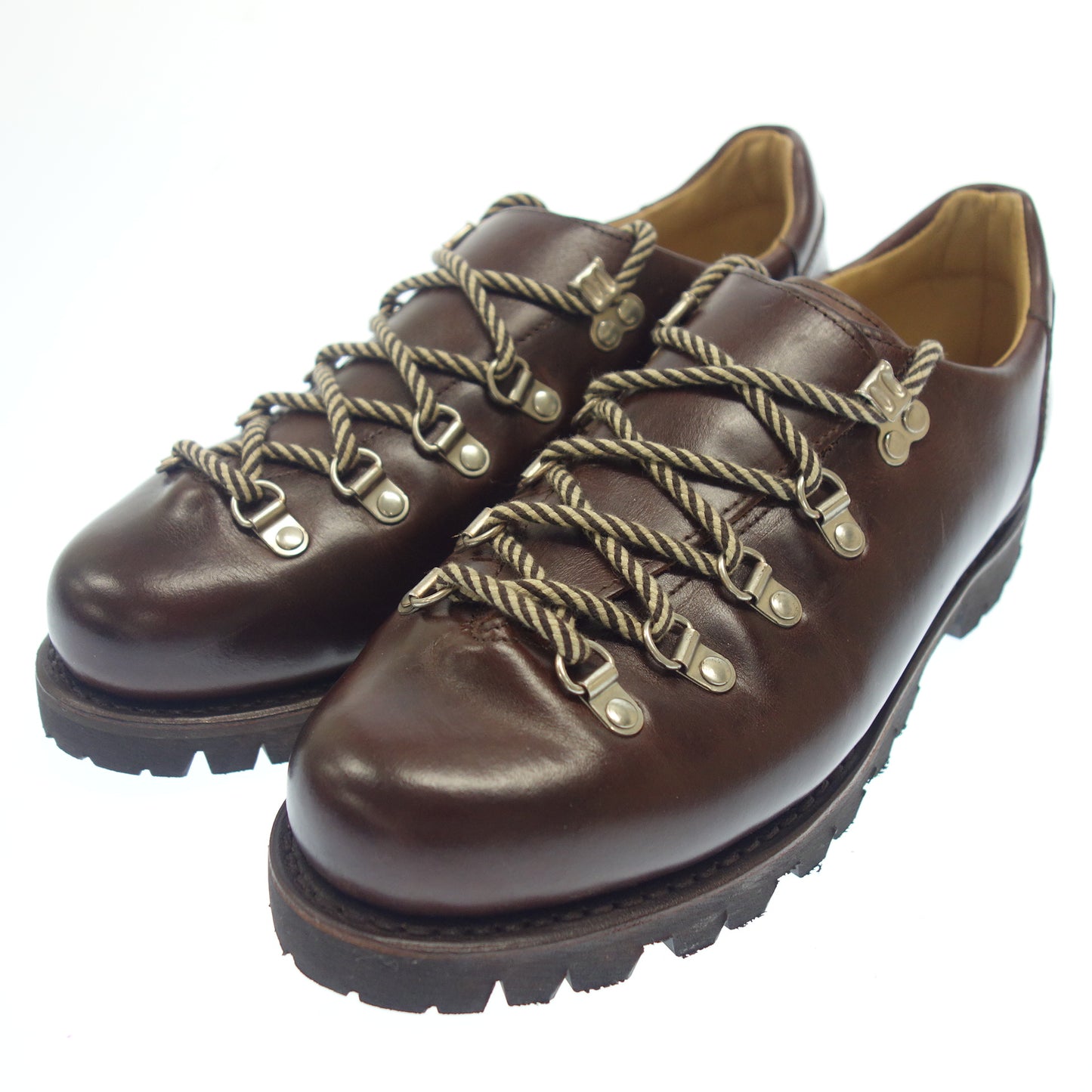 状况良好 ◆ Paraboots 皮鞋 徒步鞋 CLUSAZ 棕色 UK7 Paraboot