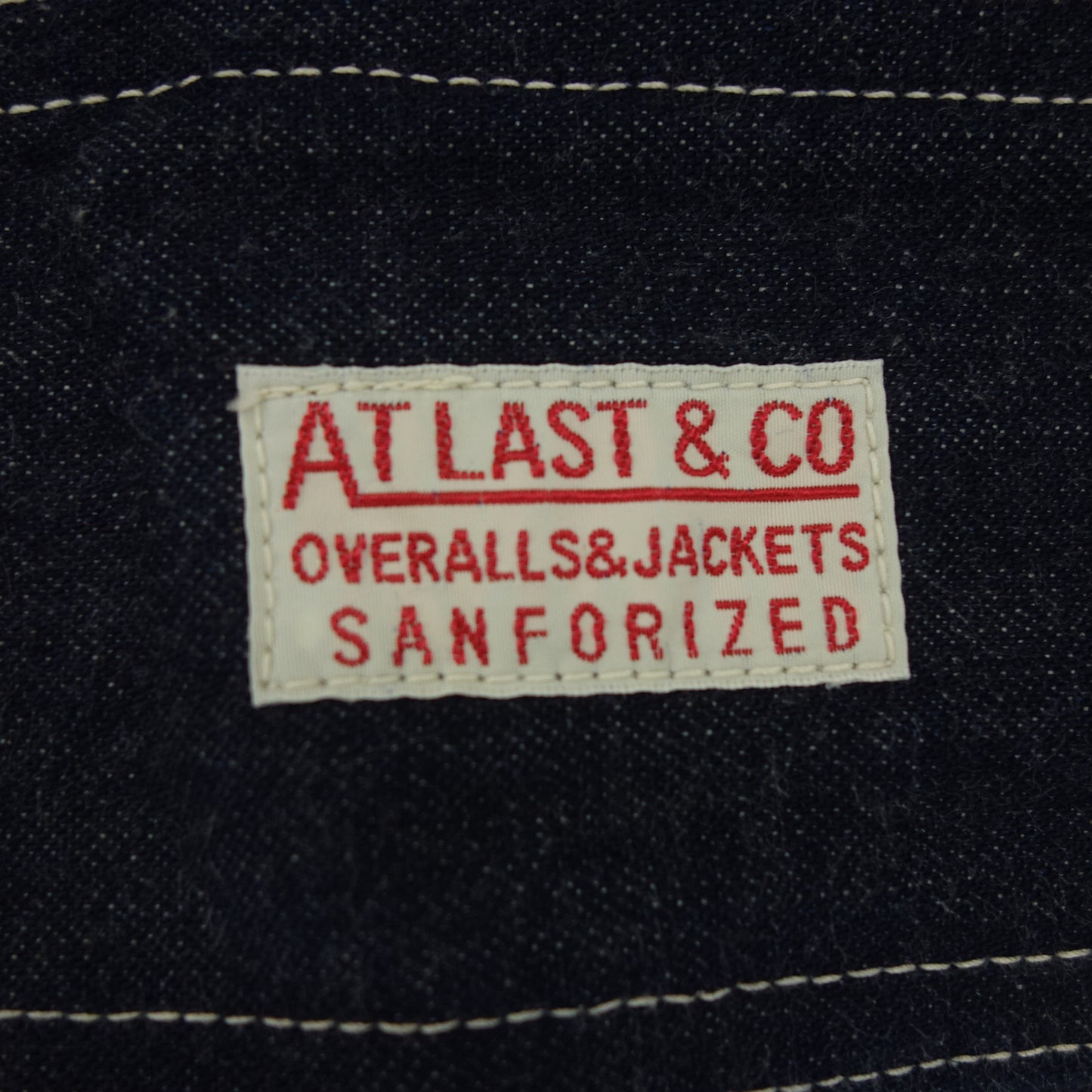 アット ラスト アンド コー デニムジャケット 710J メンズ 42 ネイビー ATLAST&CO【AFB24】【中古】
