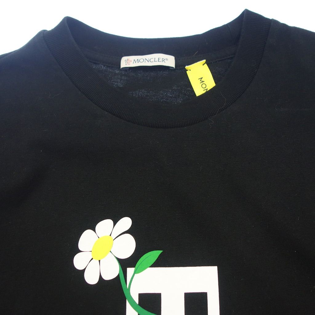 美品◆モンクレールジーニアス 19SS 半袖Tシャツ MAGLIA T-SHIRT メンズ ブラック サイズS MONCLER GENIUS【AFB16】
