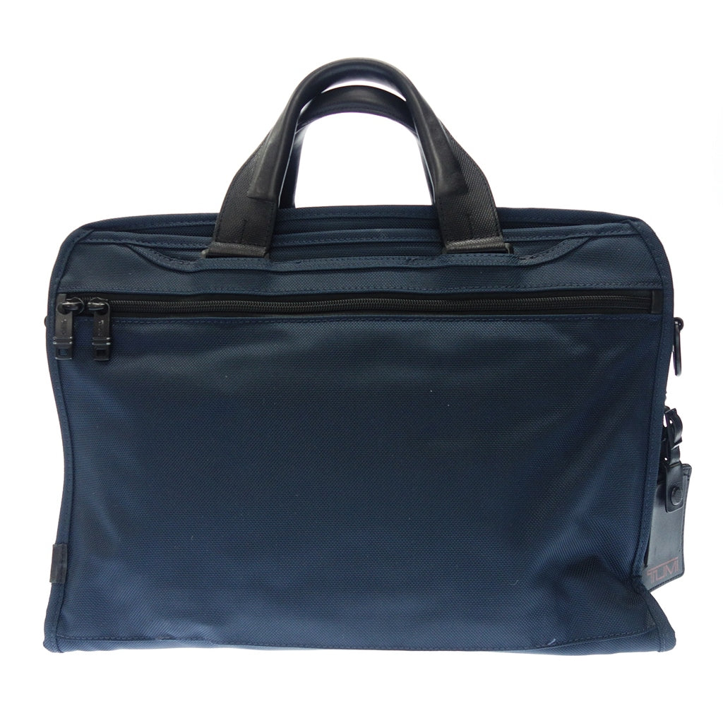 中古◆トゥミ SHIPS別注 ビジネスバッグ ALPHA2 2Way 26108NVS2E ネイビー TUMI【AFE8】