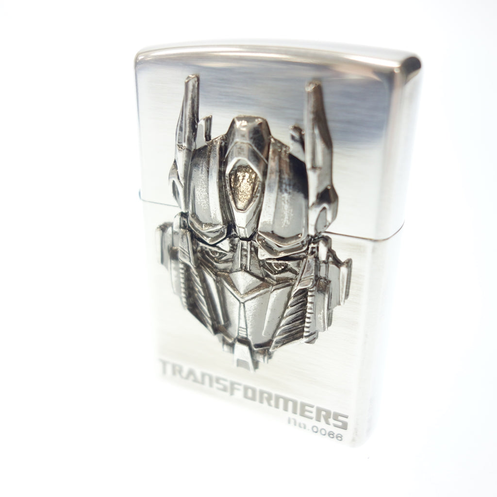 Used ◆Zippo Lighter Transformers Limited Edition Optimus Front Made in 2007  ZIPPO TRANSFORMER LIMITED EDITION [AFI10]