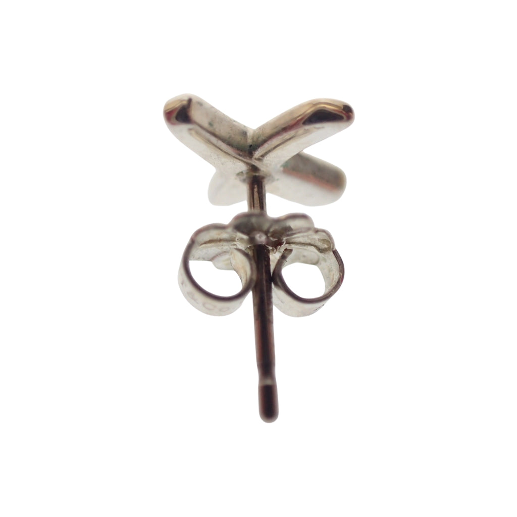 中古◆ティファニー ピアス クロス シルバー1.7g Silver TIFFANY & Co.【AFI12】