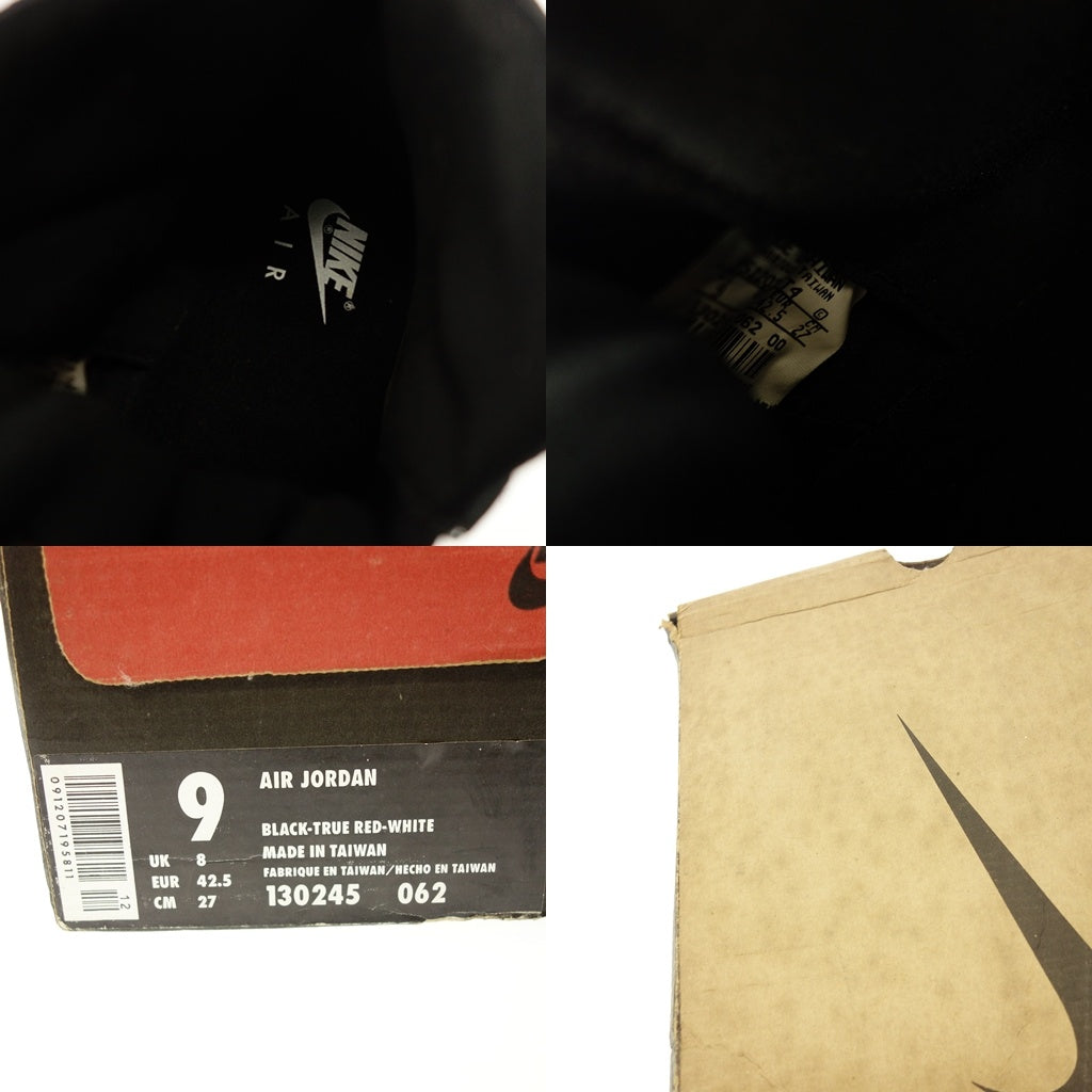 美品◆ナイキ スニーカー エアジョーダン11 ブレッド サイズ27cm メンズ 黒 130245-062 NIKE AIR JORDAN 11【AFD14】