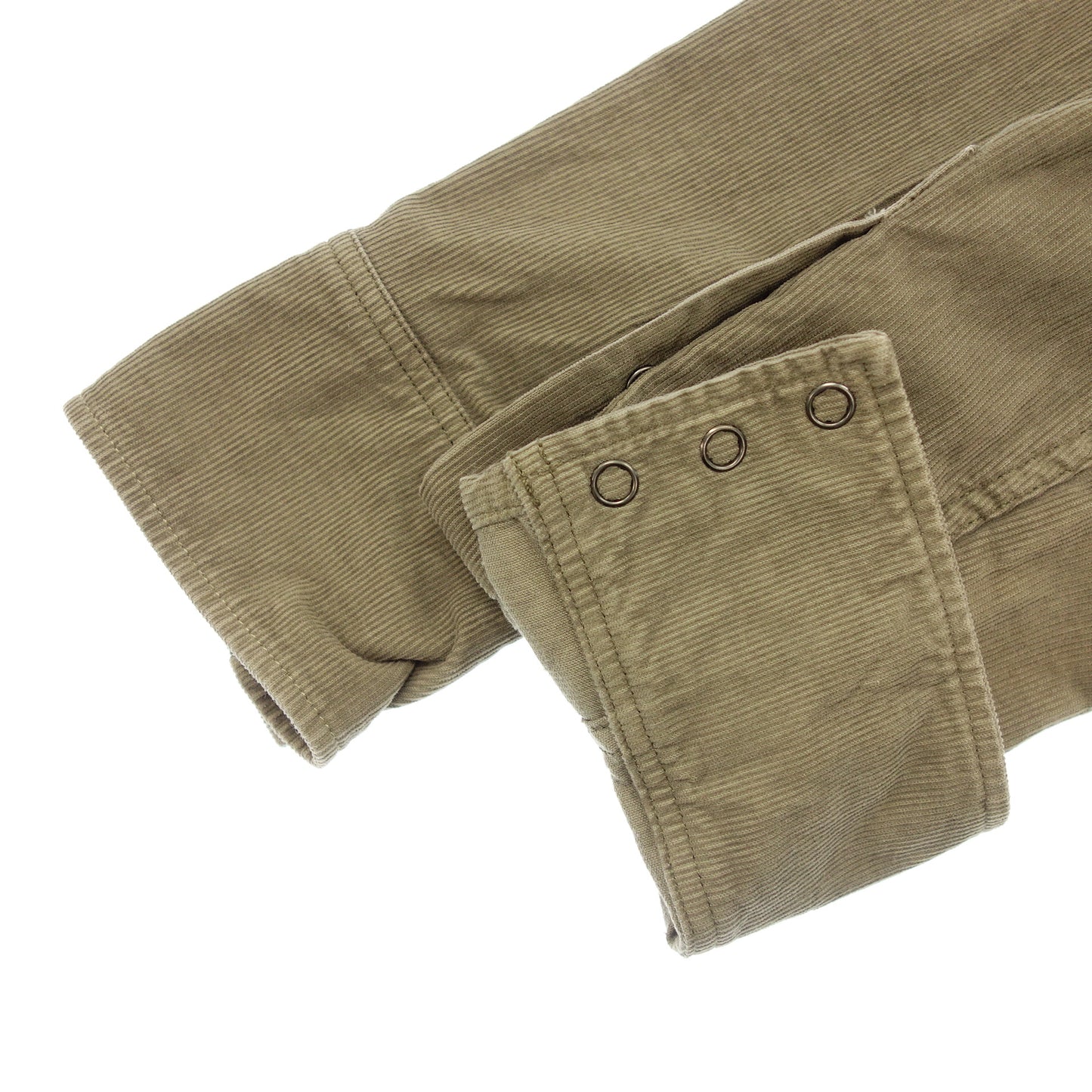 極美品◆ジースター ロウ ウエスタンシャツ コーデュロイ メンズ ベージュ サイズS G-STAR RAW【AFB40】