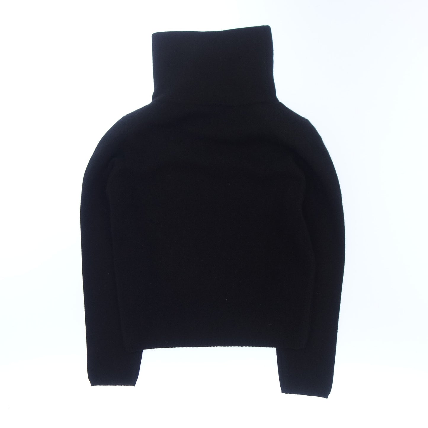シャネル ニットセーター スタンドネック ウッドココボタン 01A レディース 38 黒 CHANEL【AFA35】【中古】