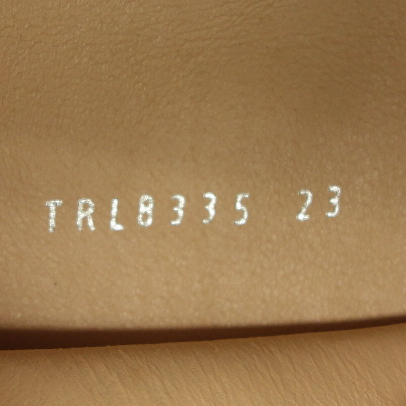 美品◆トゥルートラサルディ ロングブーツ レザー切り替え レディース 茶 23 TRU TRUSSARDI【AFC47】