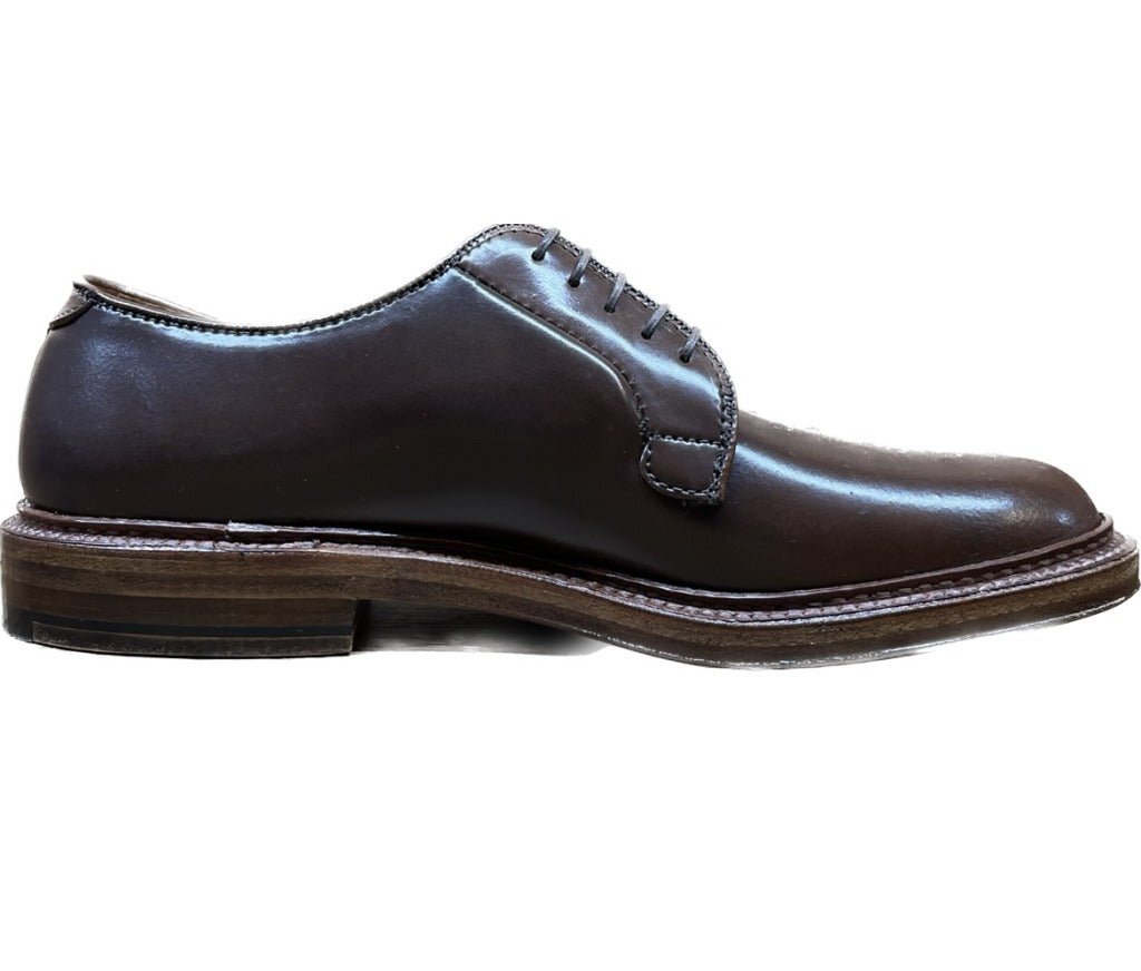 未使用◆Alden 皮鞋 平头 99020 Labelo Cordovan Size8 ALDEN