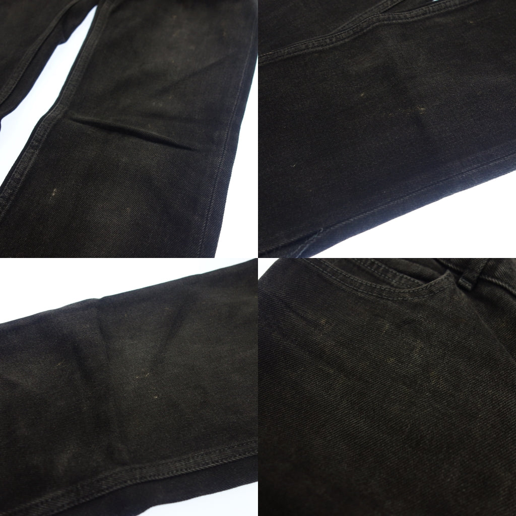 中古◆エヌハリウッド デニムパンツ スキニー メンズ ブラック サイズ38 N.HOOLYWOOD【AFB16】