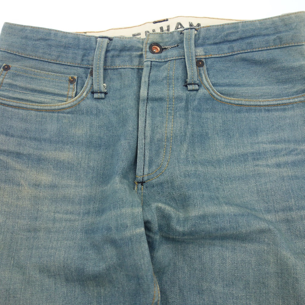 中古◆デンハム デニムパンツ RAZOR 5YAS2 メンズ ブルー W30 L32サイズ DENHAM【AFB38】