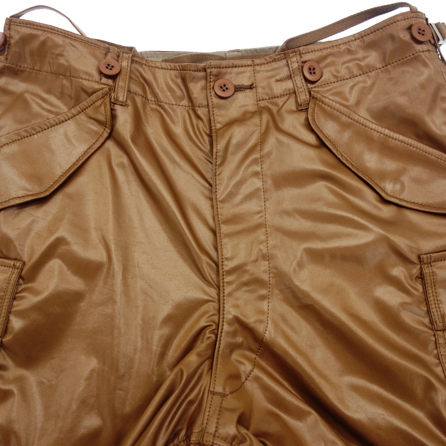 ジュンヤワタナベ カーゴパンツ 22AW STRAP TROUSERS メンズ ブラウン S JUNYA WATANABE【AFB28】【中古】