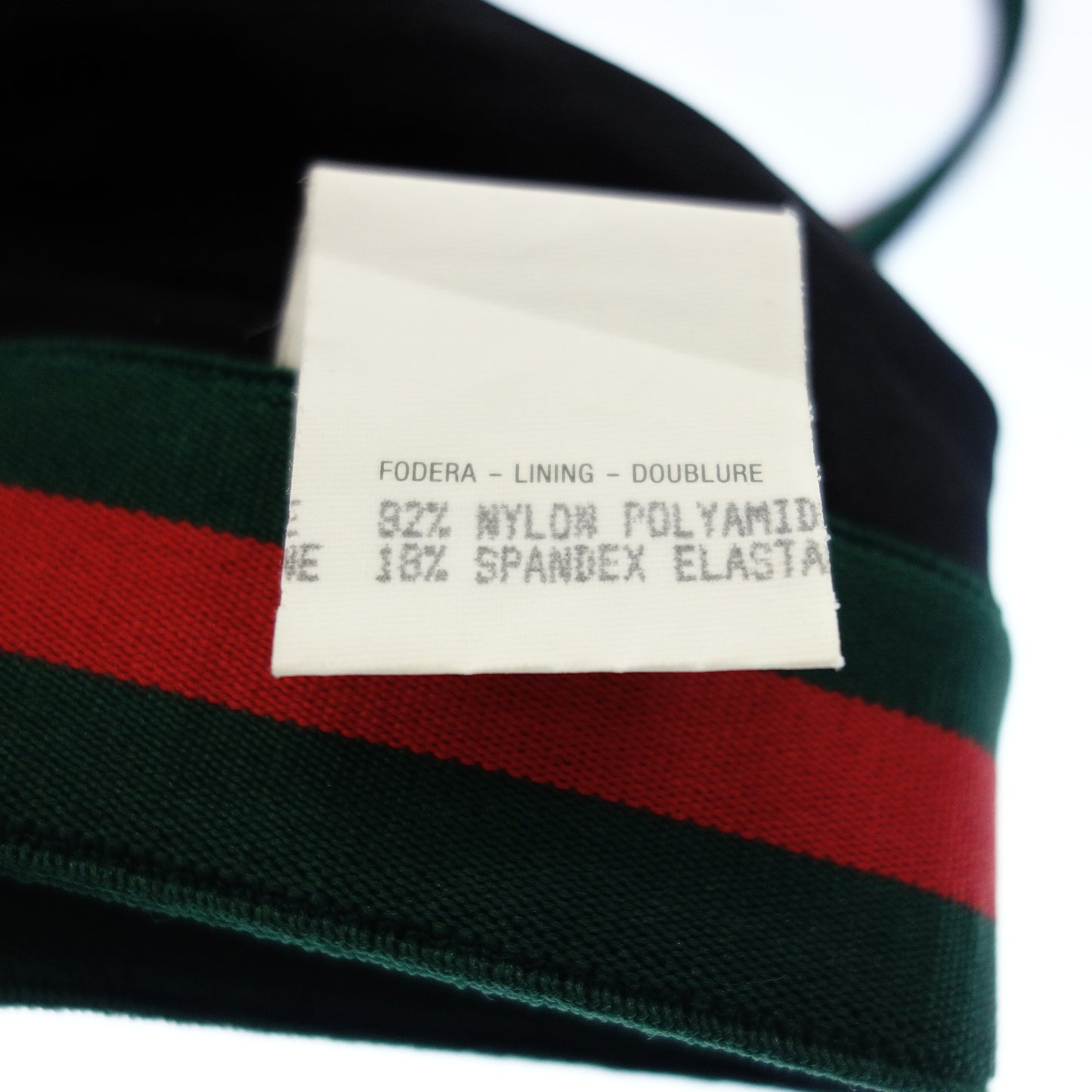 グッチ スイムウェア ビキニ シェリーライン レディース ブラック M GUCCI【AFB4】【中古】