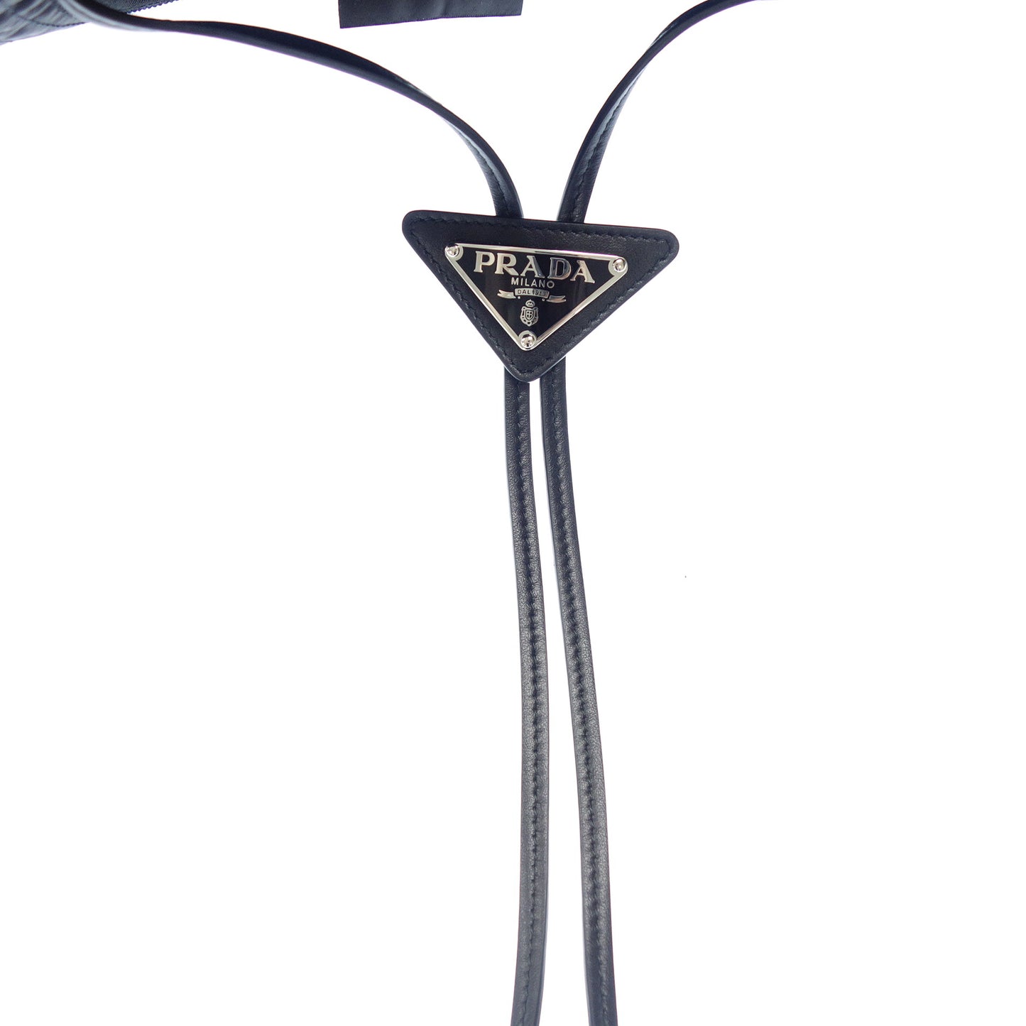 極美品◆プラダ バケット ハット Re-Nylon ブラック サイズL P101 2021 27394 PRADA【AFI1】