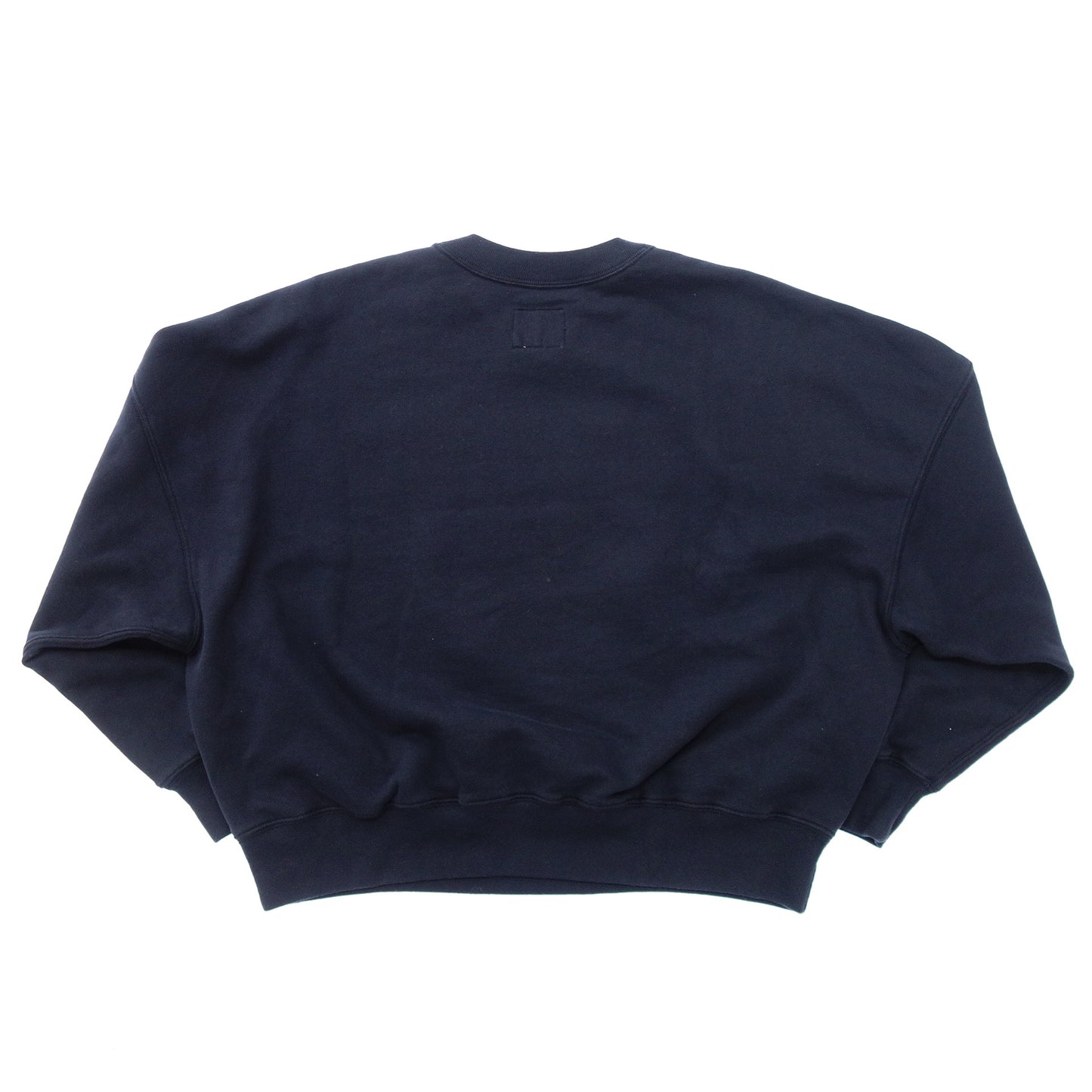 極美品◆アバクロンビー&フィッチ トレーナー 刺繍 ユニセックス ネイビー XL Abercrombie & Fitch【AFB25】